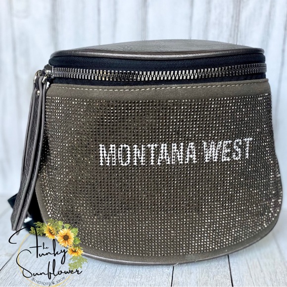 Montana West Bling Crossbody/Belt Bag - Picture 1 of 5